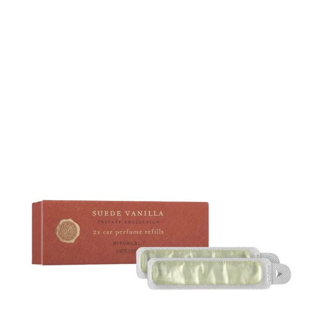 Rituals Suede Vanilla Refill Car Perfume Doftljus & rumsdofter 2x3 g