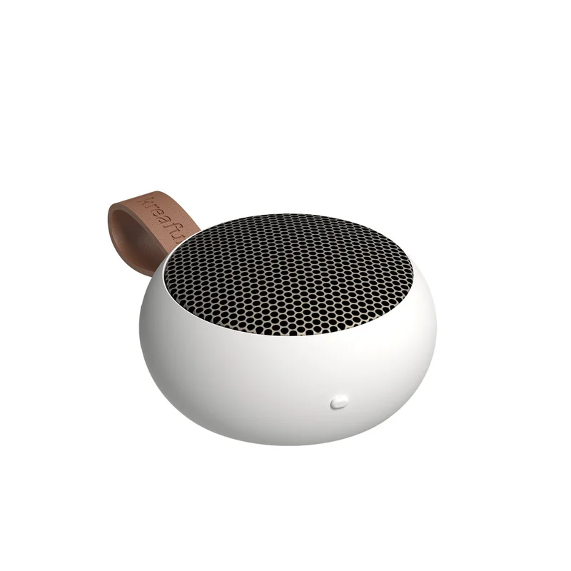 Kreafunk - aGO 2 Transportabel Højtaler - True Trådløs Stereo, Bluetooth 4.0 - støv og vandafvisende White