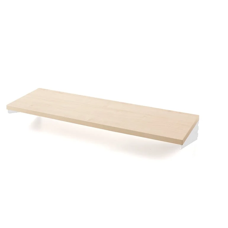Bench seat TRÅD, 900 mm, white, birch