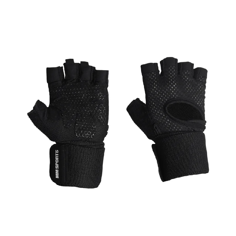 MM Sports Treningshansker med wrist wrap - M