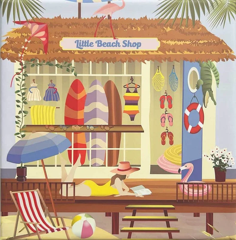 ViSSEVASSE Pulsespil Little Beach Shop 150 Brikker, Børn & Forældre, Legetøj, Spil Og Puslespil