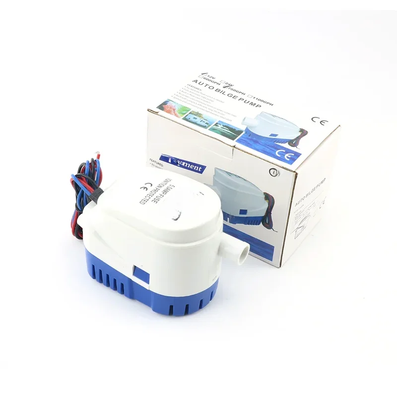 AliExpress - Automatische Boot Dompelpomp Lenspomp 12V Volt Dc Elektrische Marine Waterpomp Kleine Auto 600GPH 750GPH 1100GPH Met schakelaar