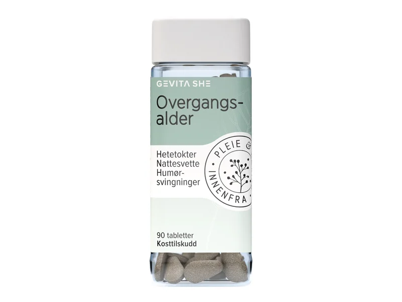 Gevita SHE Overgangsalder tabletter, 90 stk.