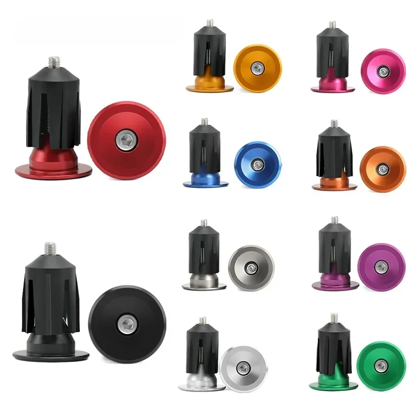 AliExpress - Fahrrad Grip Lenker End Kappe Aluminium Legierung Schloss MTB Berg Radfahren Griff Bar Griffe End Plugs Schwarz Für Fahrrad Zubehör