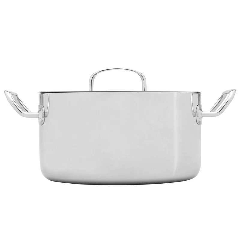 Heirol Steely Classic Triply gryte med lokk, 5,5 liter