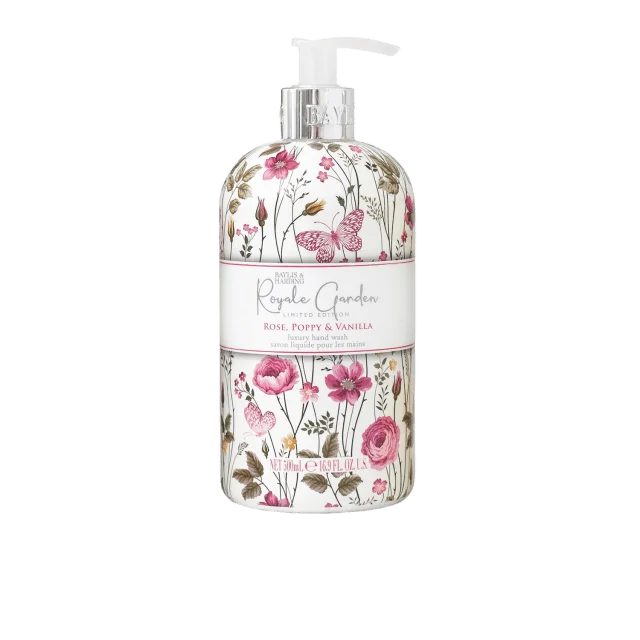 Baylis & Harding Rose, Poppy Vanilla Hand Soap Unisex 500 ML