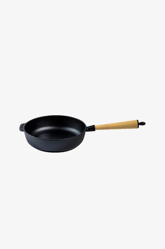 Carl Victor - Haudutuspannu valurautaa, halkaisija 28 cm - Musta - Paistinpannut & grillpannut - - Homeroom