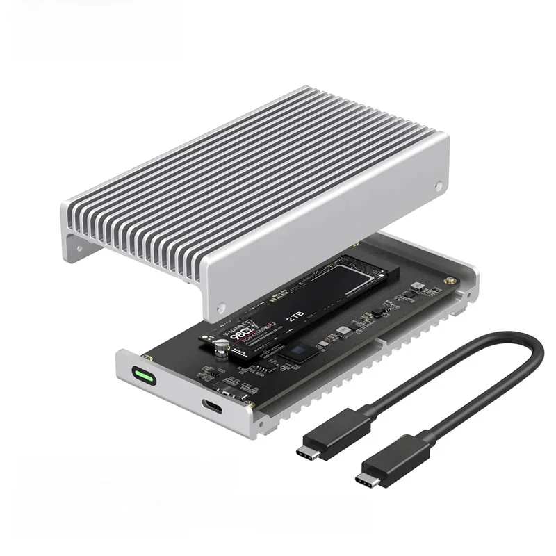 AliExpress - Boîtier SSD M.2 NVMe USB 4.0 40Gbps, boîtier Thunderbolt USB-C SSD Compatible avec USB 3.2/3.1/3.0 pour Macbook iPad iPhone
