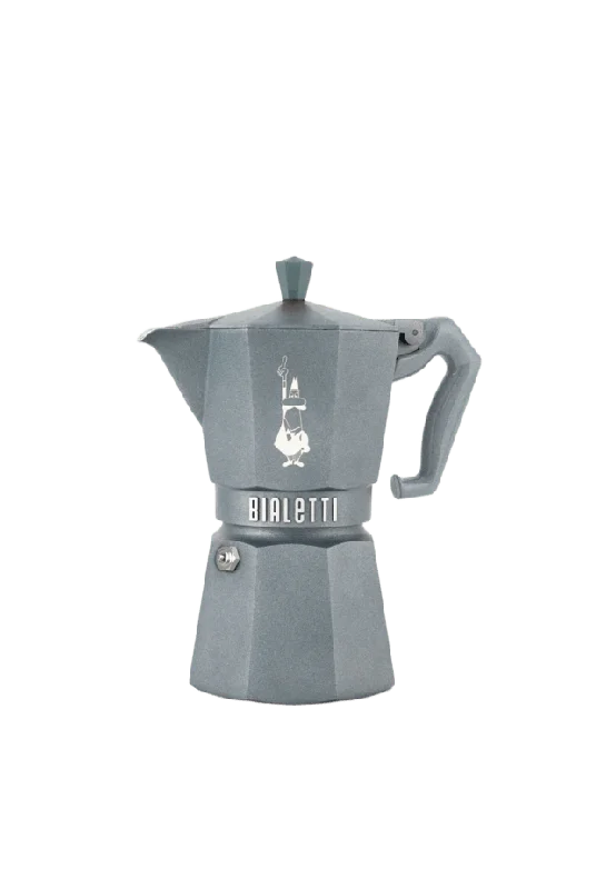 Bialetti Kokare 6 kopp MOKA EXCLUSIVE INDUCTION Grå BIALETTI Köksredskap Unisex 270 ml 18x10,6x20cm