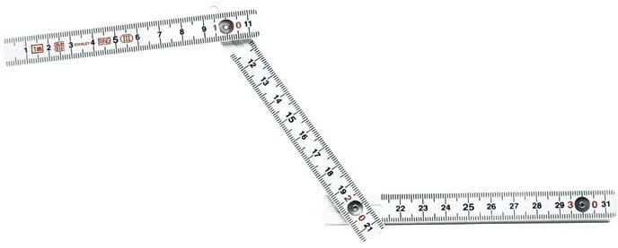 STANLEY 0-35-229 Tommestok plast, 2 m, Måleinstrument
