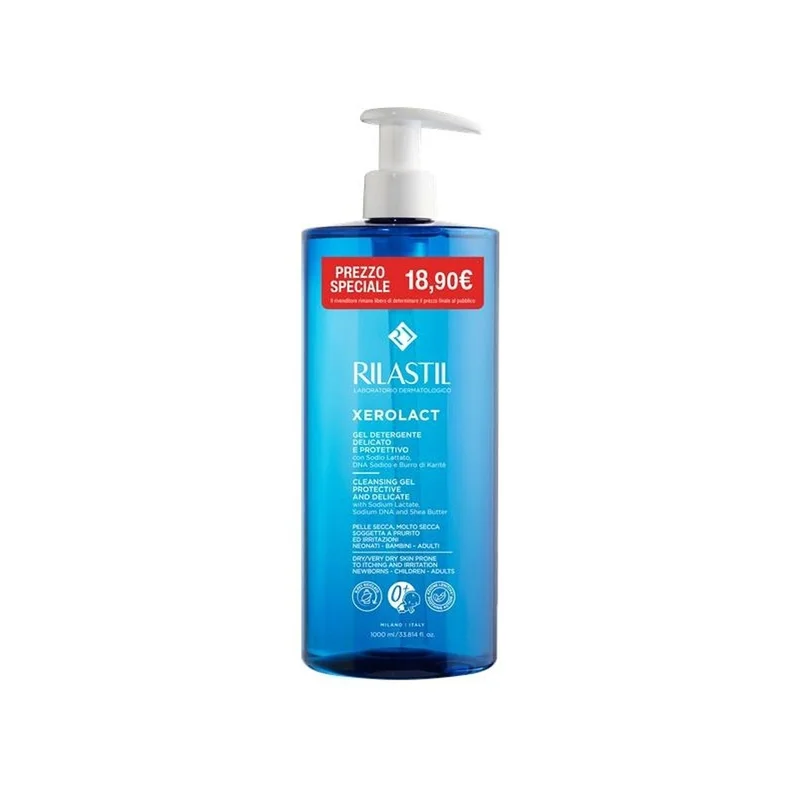 Rilastil Gel detergente 1000ml - Bagno e Doccia