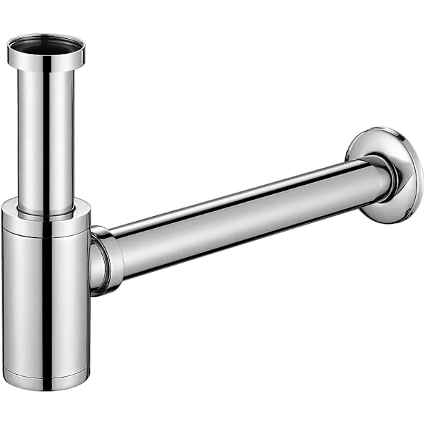 Tvättställsfälla 1-1/4 "x32mm Universal Höjdjusterbar Vattenlås Luktfri, Hög Kvalitet för Tvättställ Diskbänk