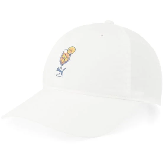 Puma - White Caps - Spritz White Glow Dad Cap @ Hatstore