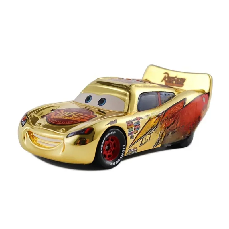 AliExpress - Cars 3 Disney Pixar Cars Metallic-Finish Gold Chrom McQueen Metalldruckguss-Spielzeugauto Lightning McQueen Kindergeschenk
