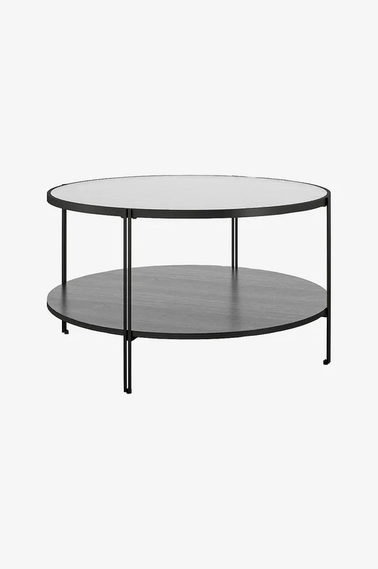 Dorel Home - Soffbord runt Wainwright - Svart - Soffbord - Från Homeroom