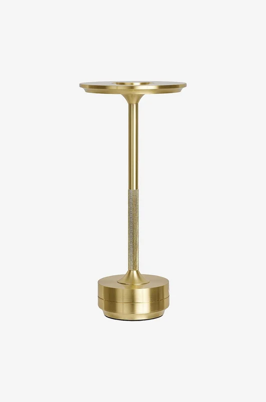 House Nordic - LED-bordslampa Lyneham - Mässing - Uppladdningsbara lampor - Från Homeroom