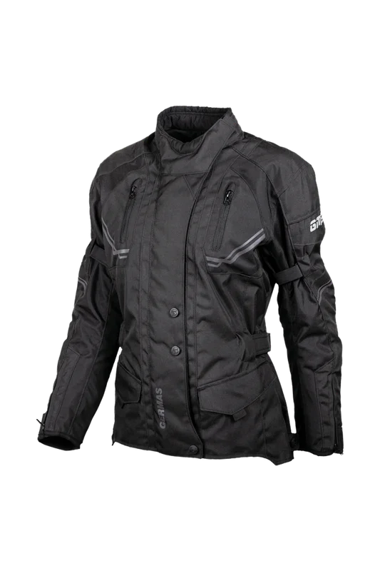 Chaqueta de Moto para Mujer GMS Taylor Mujer Negro L