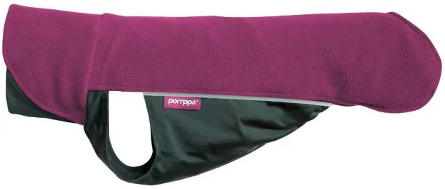 Pomppa Jumppa koiran fleecetakki, 31 - 34 cm, punavioletti