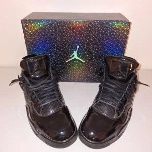 Air Jordan 4 Retro 11Lab4 Black 2015