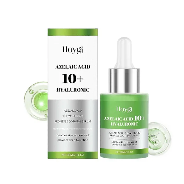 Anua Azelaic Acid 10 Hyaluron Redness Soothing Serum, Facial Serum for Sensitive Skin, Hyaluronic Acid, Niacinamide, Spot Care