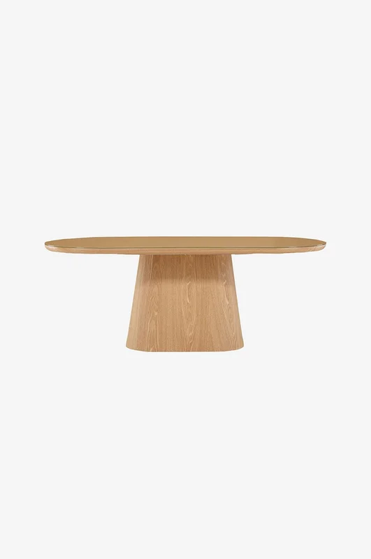 Venture Home - Castor ovalt spisebord - Beige - Spisebord - Fra Homeroom