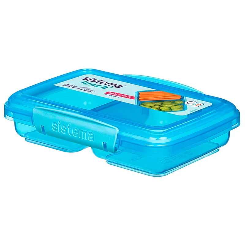 Sistema Madkasse Small Split Assorteret farver/ 350 ml, Tøj & Bolig, Opbevaring & Organisering, Madkasser