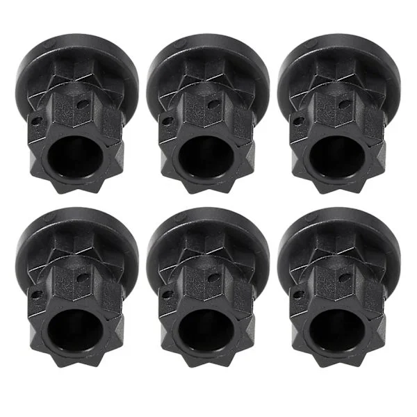 6 stk Ram Mount Sporgskinne Montering Base Sporgskinne Gear Adapter Kajak Sporgskinne Montering til Kajak Båd Fisker