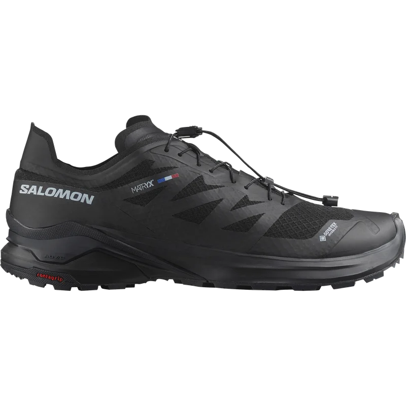 Salomon - Men's Trail Running Shoes XA Meta Gore-tex Mif - Black / Black - 6.5