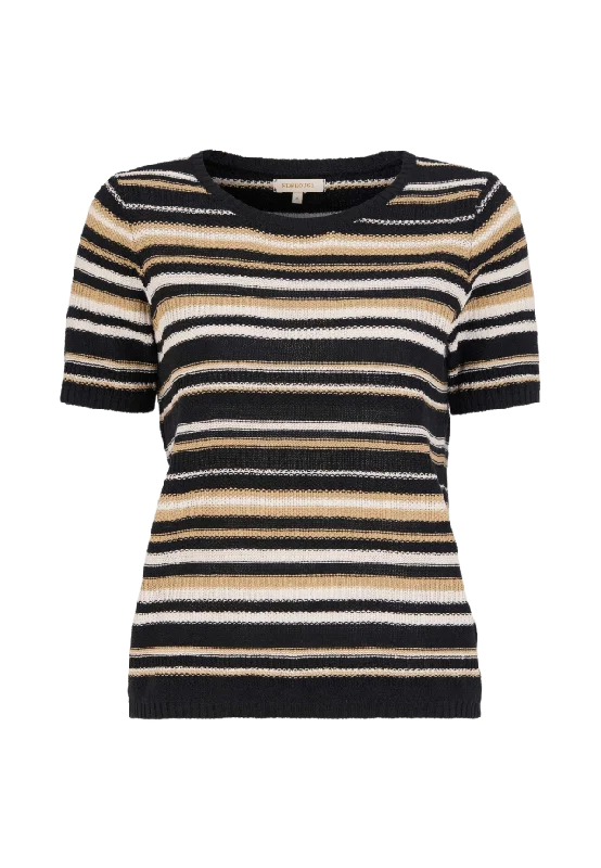 Newhouse Judy Top T-shirts & toppar Dam Svart S
