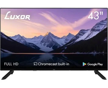 Luxor 43tum FHD LED-TV med Android TV och inbyggd Chromecast - LX4340FHD