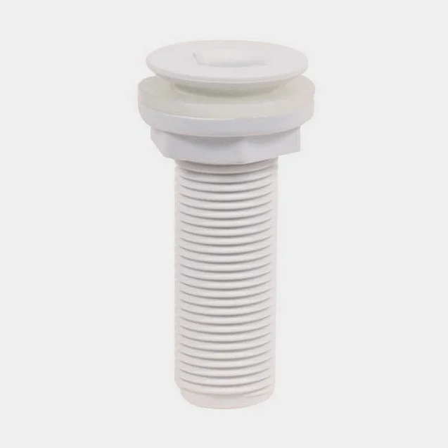 Gevind skroggennemføring TruDesign Skin Fittings Recessed, komposit, forsænket, 60 mm, G 1/2" (BSP), hvid