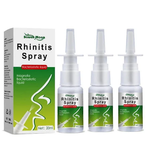 1-3 STK NY Rhinitis Næsespray Naturlig Hurtig Lindring Næsespray Nysen Bihulebetændelse Snorkebehandling Næsepleje Spray