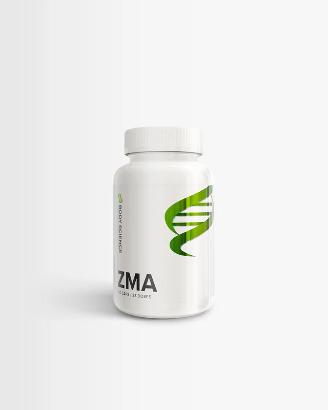 ZMA - 100 kapselia - Body Science - Vitamiinit ja kivennäisaineet, Sinkki, Magnesium