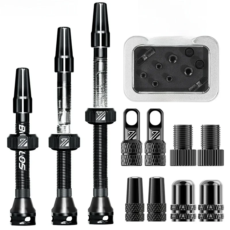 AliExpress - BUCKLOS Fahrrad Tubeless Ventil 40/44/55/60/80/100 MM Fahrrad Ventil Kappe Fahrrad Ventile Adapter F/V Zu A/V Rennrad Presta Ventile