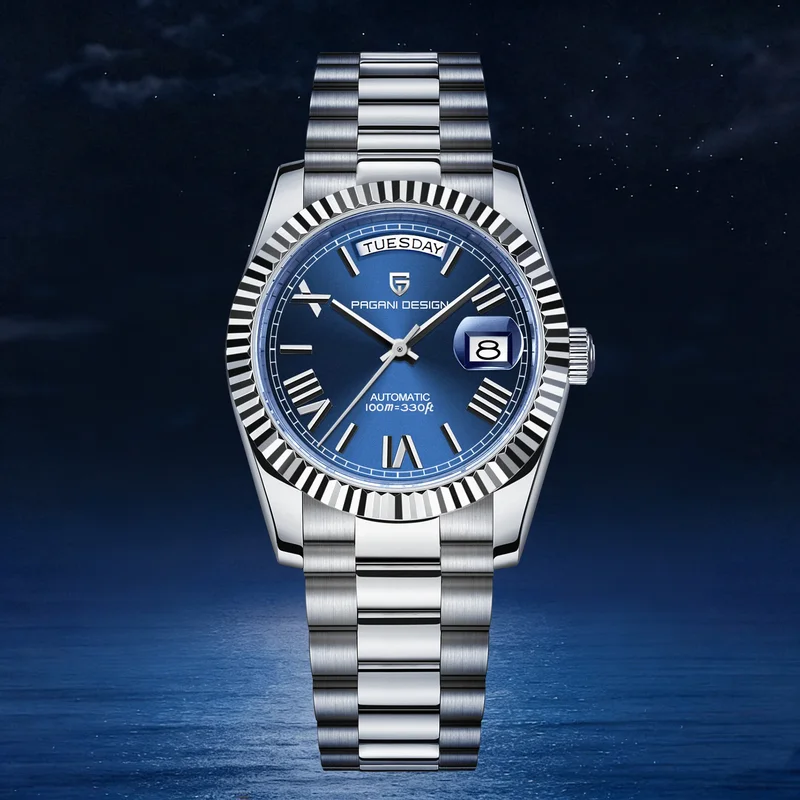 AliExpress - PAGANI DESIGN New DD36 Date Mens Watches Top Luxury Mechanical Automatic Watch Men AR Sapphire Wristwatch Men 10Bar Waterproof