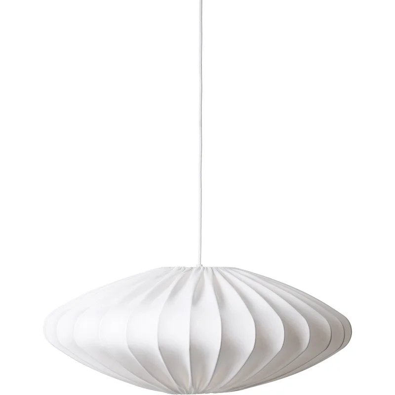 Watt&veke Ellipse taklampe, 65 cm, hvit