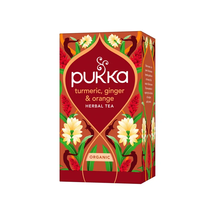 Pukka Urte-te Gurkemeie Ingefær & Appelsin ØKO 20 stk