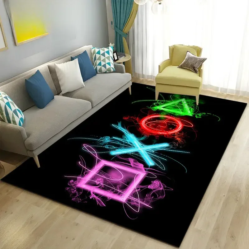 AliExpress - 3D Cartoon Gamer Game Controller Bereich Teppich, Teppich Teppich für Wohnzimmer Schlafzimmer Sofa Fußmatte Dekoration, Kinderspiel 