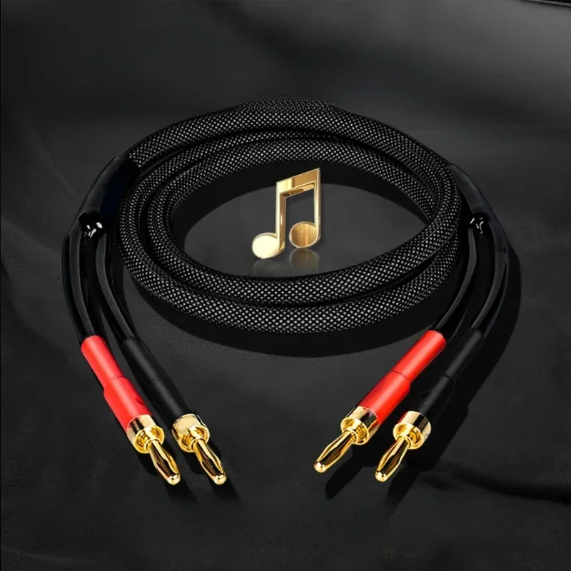 AliExpress - 5n hochreines Kupfer-Fieber-HiFi-Lautsprecher kabel Haupt-und Sekundär lautsprecher Surround-Leistungsverstärker-Computer-Audio kabel