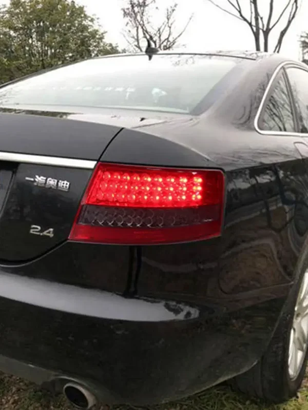 AliExpress - Feu arrière LED pour voiture Audi A6 C6, feu arrière 2005 – 2008 A6L, clignotant de frein antibrouillard, accessoires automobiles