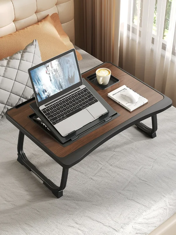 AliExpress - Klappbarer Laptop-Tisch, höhenverstellbarer Laptop-Ständer, Laptop-Lesetisch, Frühstückstablett für zu Hause, Bürotisch, Schreibtisch mit