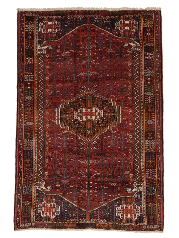 Medaljong Shiraz Matta 181X265 Ull