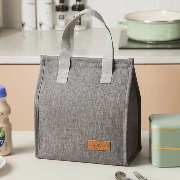 Madkasse taske kompatibel Kvinder Mænd, Isoleret madkasse taske, Genanvendelig madkasse tote, Foldbar madkasse taske, Minimalistiske madkasse tasker 