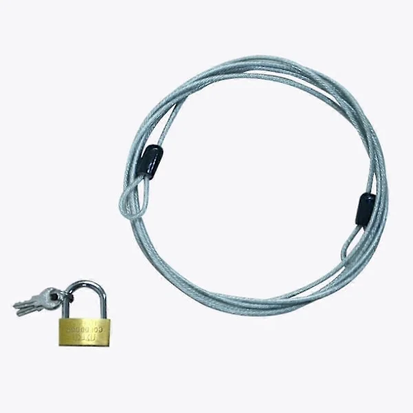 Billås Kabel Lås Bil Motorcykel Skydd Stöldskydd Mini Lås