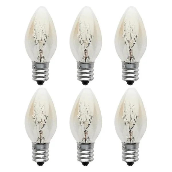 10 st E12 glödlampa 220v-240v 10w C7 glödlampa - varmvit glödlampa/glödlampa vardagsrumslampa
