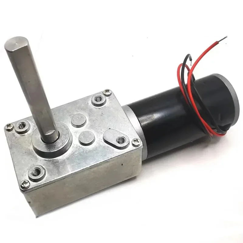 AliExpress - 5840-31ZY 12V 24V DC Motor Schneckengetriebemotor Selbstsichernder Motor mit hohem Drehmoment 3,4-70kg für Vorhangmaschine Billboard 