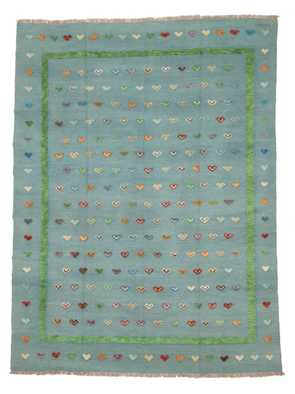 Dotted Large Kilim Nimbaft Rug 249X340 Wool