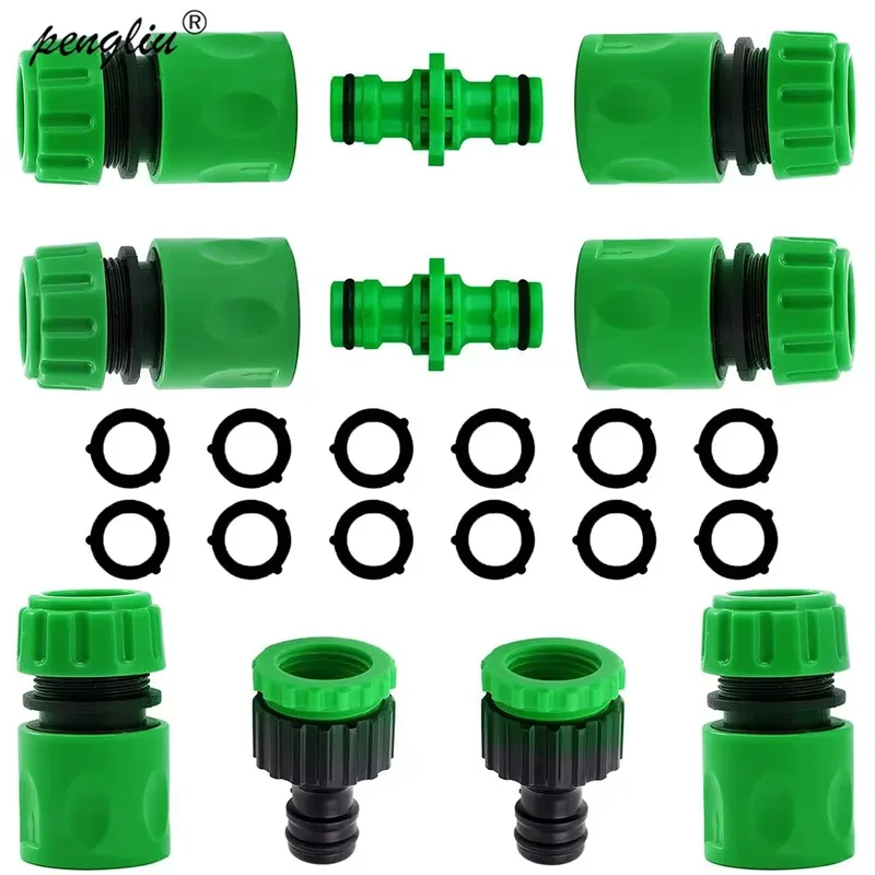 AliExpress - Ensemble de connexion rapide, raccord de robinet de jardinage, 4 raccords de tuyauterie d'eau, Extension bout à bout, raccords de 