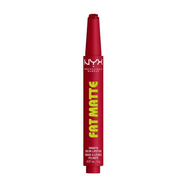 NYX Professional Makeup Fat Matte Slick Click Lip balm Läppstift Unisex Röd 2 GR