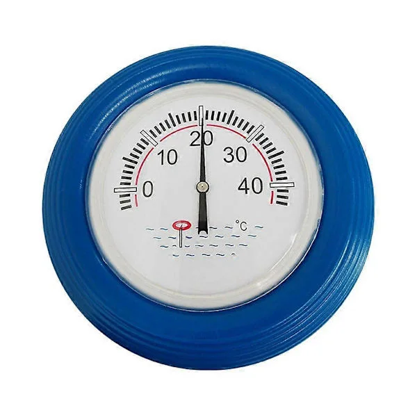 Undervattenstermometer Stor Flytande Platt Vattentemperaturmätare Termometer Badkar Pool Temper